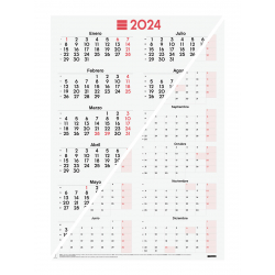 Póster Calendario Mixto 2024