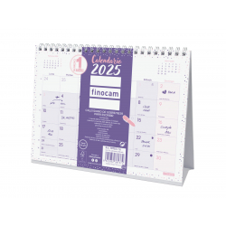 Calendario Chic de Sobremesa para Escribir 2025