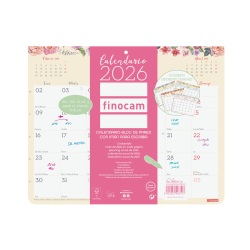 Calendario Bloc Design de Pared con Imán para Escribir 2026