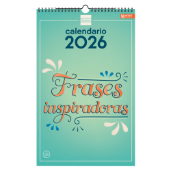 Calendario Imágenes de Pared Espiral para Escribir 2026