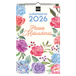 Calendario Imágenes de Pared Espiral para Escribir 2026