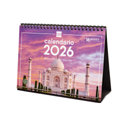 Calendario Imágenes de Sobremesa para Escribir 2026