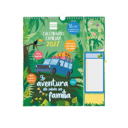 Calendario de Pared Plus 16 Meses 2026 2027