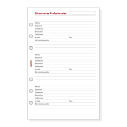 RECAMBIO DIRECCIONES PROFESIONALES OPEN