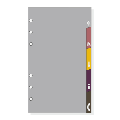 JUEGO 5 SEPARADORES LATERALES CLASSIC