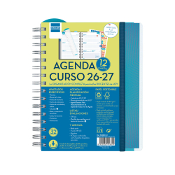 Agenda Docente Magistral Personalizable Curso 2026 2027