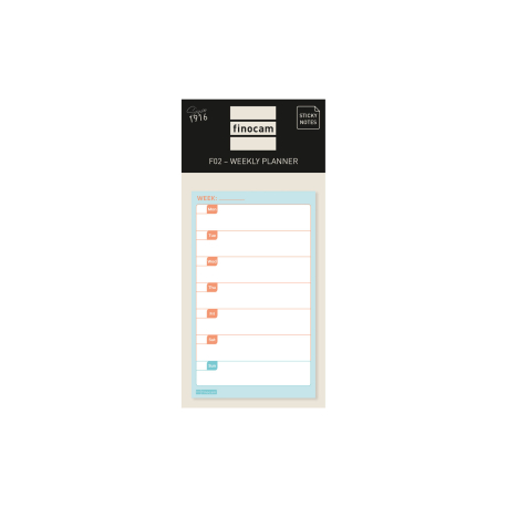 Pósits planificadores sin fechar