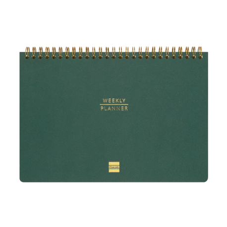 Planificador semanal sin fechar Haiku