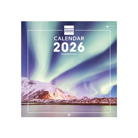 Calendario Imágenes de Pared Internacional 2027