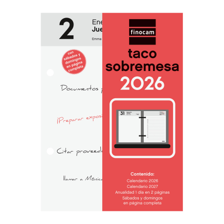 Taco de Sobremesa 2027