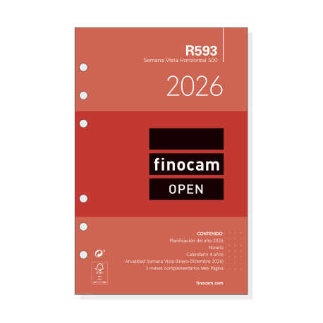 Recambio Anual Open 2027