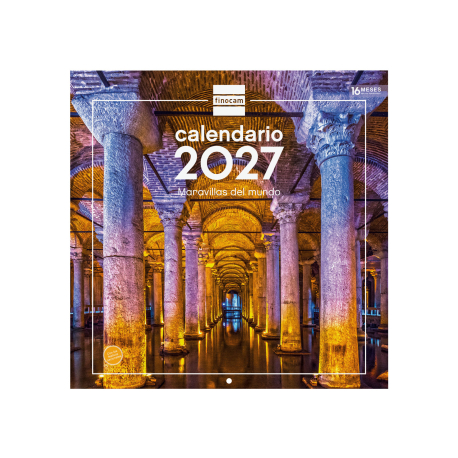 Calendario Imágenes de Pared 30x30 para Escribir 2027