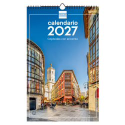 Calendario Imágenes de Pared Espiral para Escribir 2027