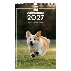 Calendario Imágenes de Pared Espiral para Escribir 2027