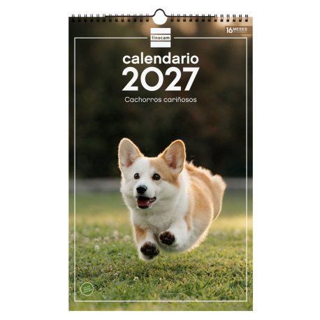 Calendario Imágenes de Pared Espiral para Escribir 2027