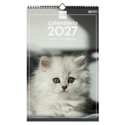Calendario Imágenes de Pared Espiral para Escribir 2027