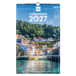Calendario Imágenes de Pared Espiral para Escribir 2027