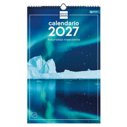 Calendario Imágenes de Pared Espiral para Escribir 2027