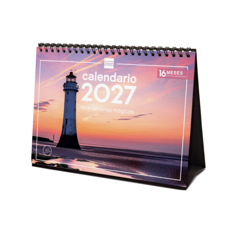 Calendario Imágenes de Sobremesa para Escribir 2027