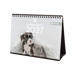 Calendario Imágenes de Sobremesa para Escribir 2027