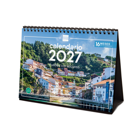Calendario Imágenes de Sobremesa para Escribir 2027
