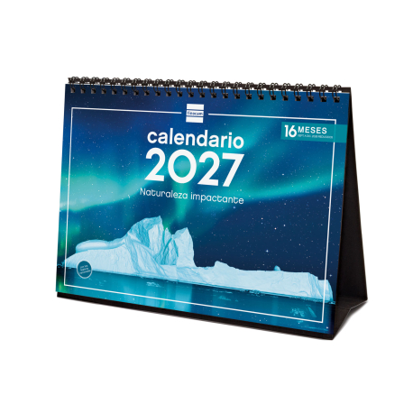 Calendario Imágenes de Sobremesa para Escribir 2027