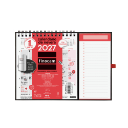 Calendario Neutro con Imán para Escribir 2027