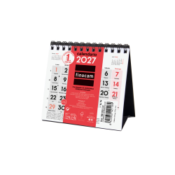 Calendario Neutro de Sobremesa Números Grandes 2027