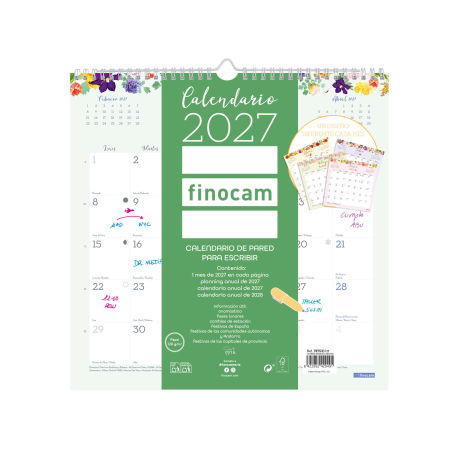 Calendario Design de Pared 2027