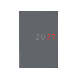 Planificador Agenda Mes Vista 2027