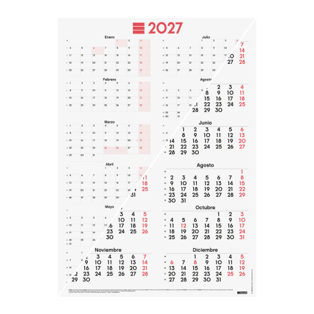 Póster Calendario Mixto 2027