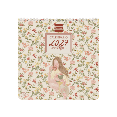 Calendario Art de Pared para Escribir 2027